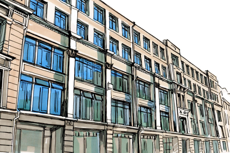 HSE. Cornerstone: 20 Myasnitskaya Illustration for news: HSE. Cornerstone: 20 Myasnitskaya