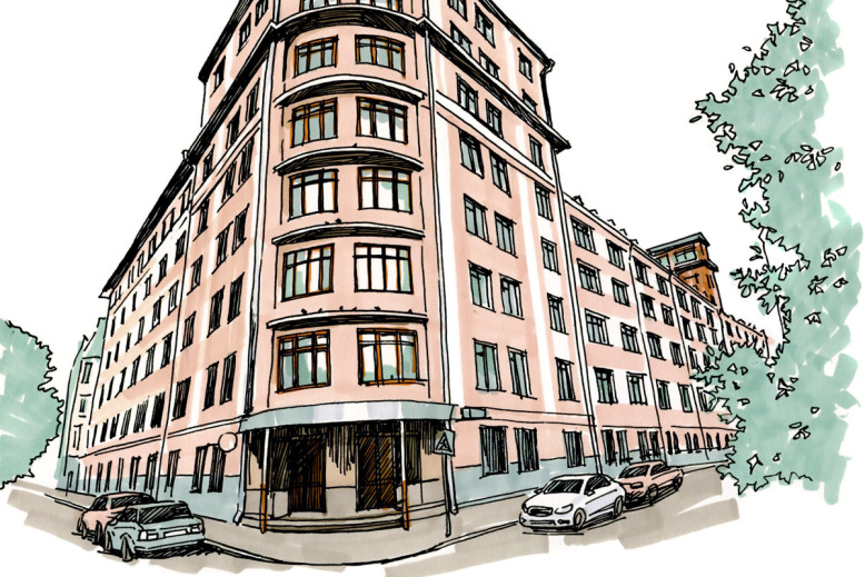 HSE.Cornerstone: 12/4 Malaya Pionerskaya Illustration for news: HSE.Cornerstone: 12/4 Malaya Pionerskaya