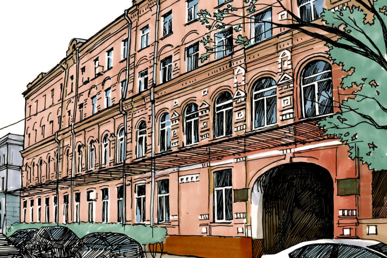 HSE.Cornerstone: 17 Malaya Ordynka Illustration for news: HSE.Cornerstone: 17 Malaya Ordynka