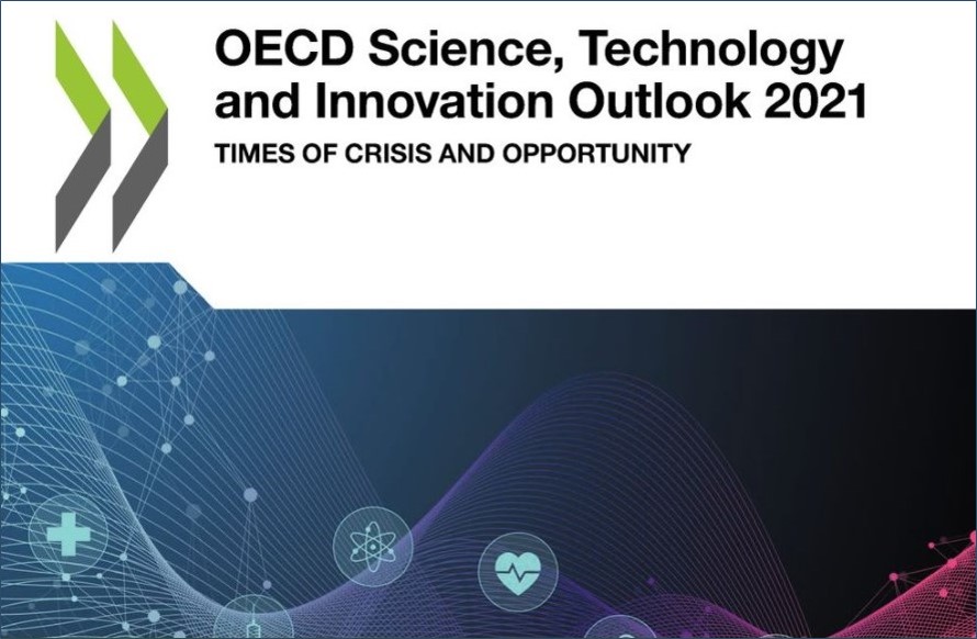 OECD Outlook Examines the Effects of the Pandemic on Science, Technology, and Innovation Illustration for news: OECD Outlook Examines the Effects of the Pandemic on Science, Technology, and Innovation